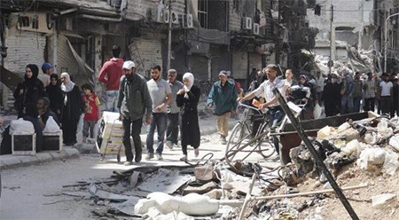 Ataque contra un acto electoral en Deraa